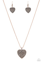 Load image into Gallery viewer, Look Into Your Heart - Copper Necklace
