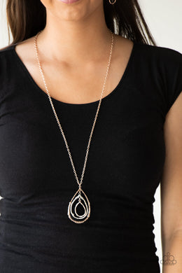Going For Grit - Gold Necklace