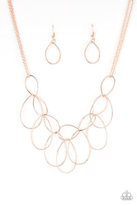 Top-TEAR Fashion - Rose Gold Necklace