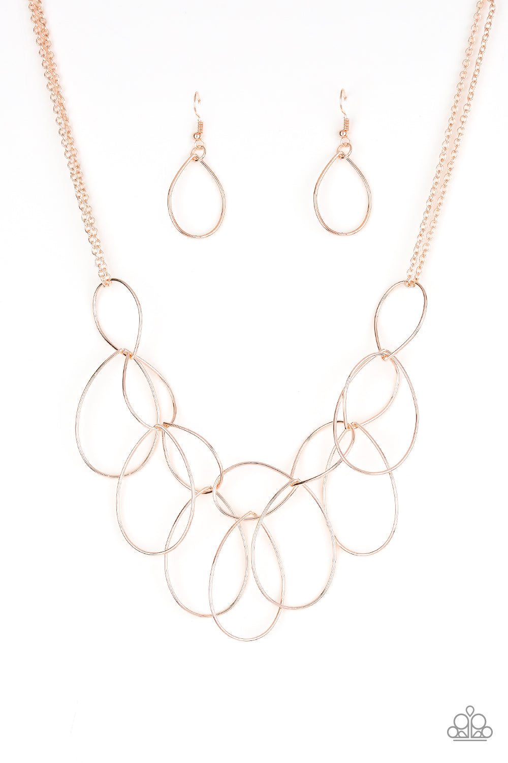 Top-TEAR Fashion - Rose Gold Necklace