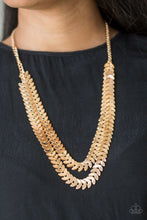 Load image into Gallery viewer, Industrial Illumination - Gold Necklace