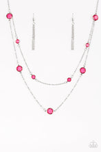 Load image into Gallery viewer, Raise Your Glass - Pink Necklace