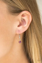 Load image into Gallery viewer, Romeo Romance - Purple Necklace