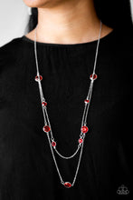 Load image into Gallery viewer, Raise Your Glass - Red Necklace