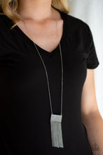 Load image into Gallery viewer, Totally Tassel - Silver Earrings