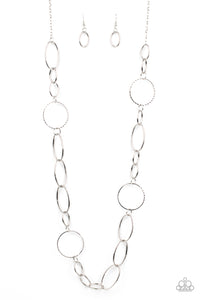 Perfect MISMATCH - Silver Necklace