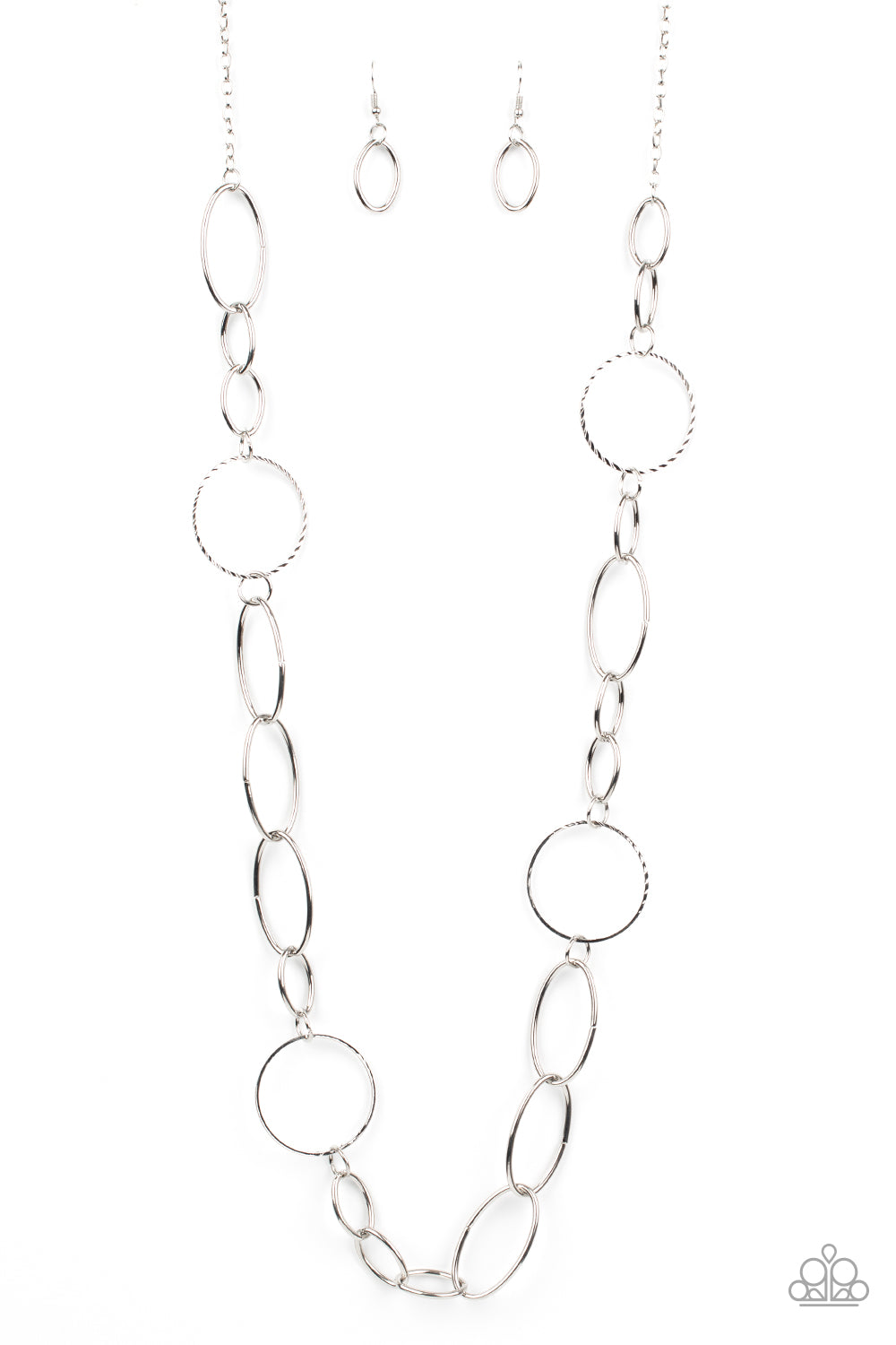 Perfect MISMATCH - Silver Necklace