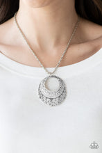 Load image into Gallery viewer, Texture Trio - Silver Necklace