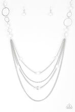 Load image into Gallery viewer, Bubbly Bright - White Necklace