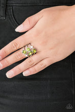 Load image into Gallery viewer, Metro Mingle - Green Ring