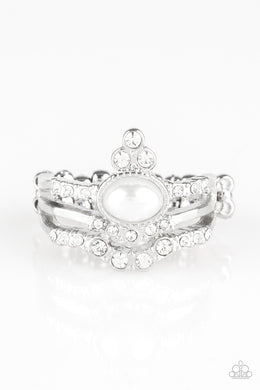 Timeless Tiaras - White Ring