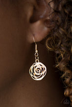 Load image into Gallery viewer, Rosy Rosette - Gold