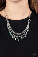 Load image into Gallery viewer, Financially Fabulous - Green Necklace **Pre-Order**