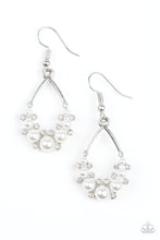 Load image into Gallery viewer, Fancy First - White Earrings