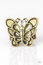 Load image into Gallery viewer, Sky High Butterfly - Brass Ring