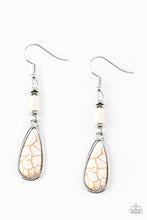 Load image into Gallery viewer, Courageously Canyon - White Earring