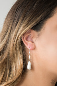 Courageously Canyon - White Earring