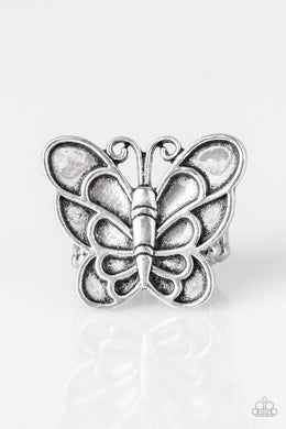 Sky High Butterfly - Silver Ring