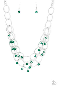 Yacht Tour - Green Necklace