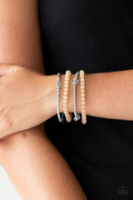 Load image into Gallery viewer, Blooming Buttercups - Brown Bracelet