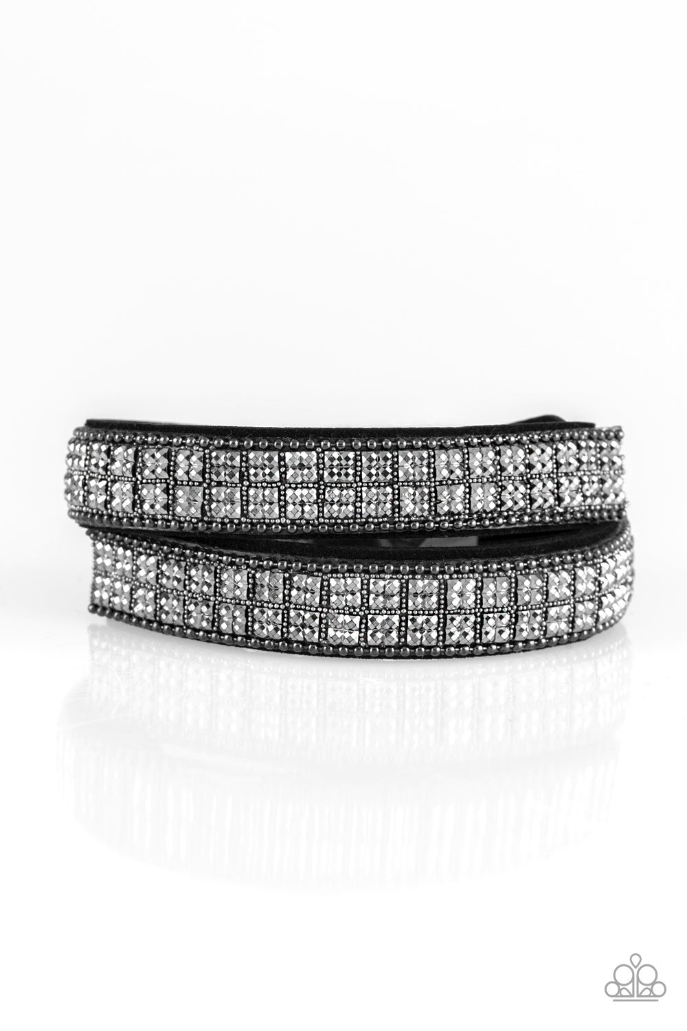 Rock Band Refinement - Black Bracelet