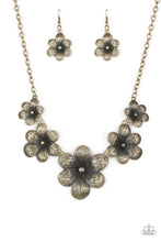 Load image into Gallery viewer, Secret Garden- Brass Necklace