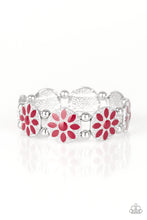 Load image into Gallery viewer, Dancing Dahlias - Red Bracelet
