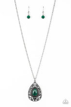 Load image into Gallery viewer, Modern Majesty - Green Necklace