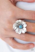 Load image into Gallery viewer, Boho Blossom - Blue Ring