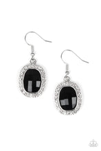 Load image into Gallery viewer, The Modern Monroe - Black Earrings