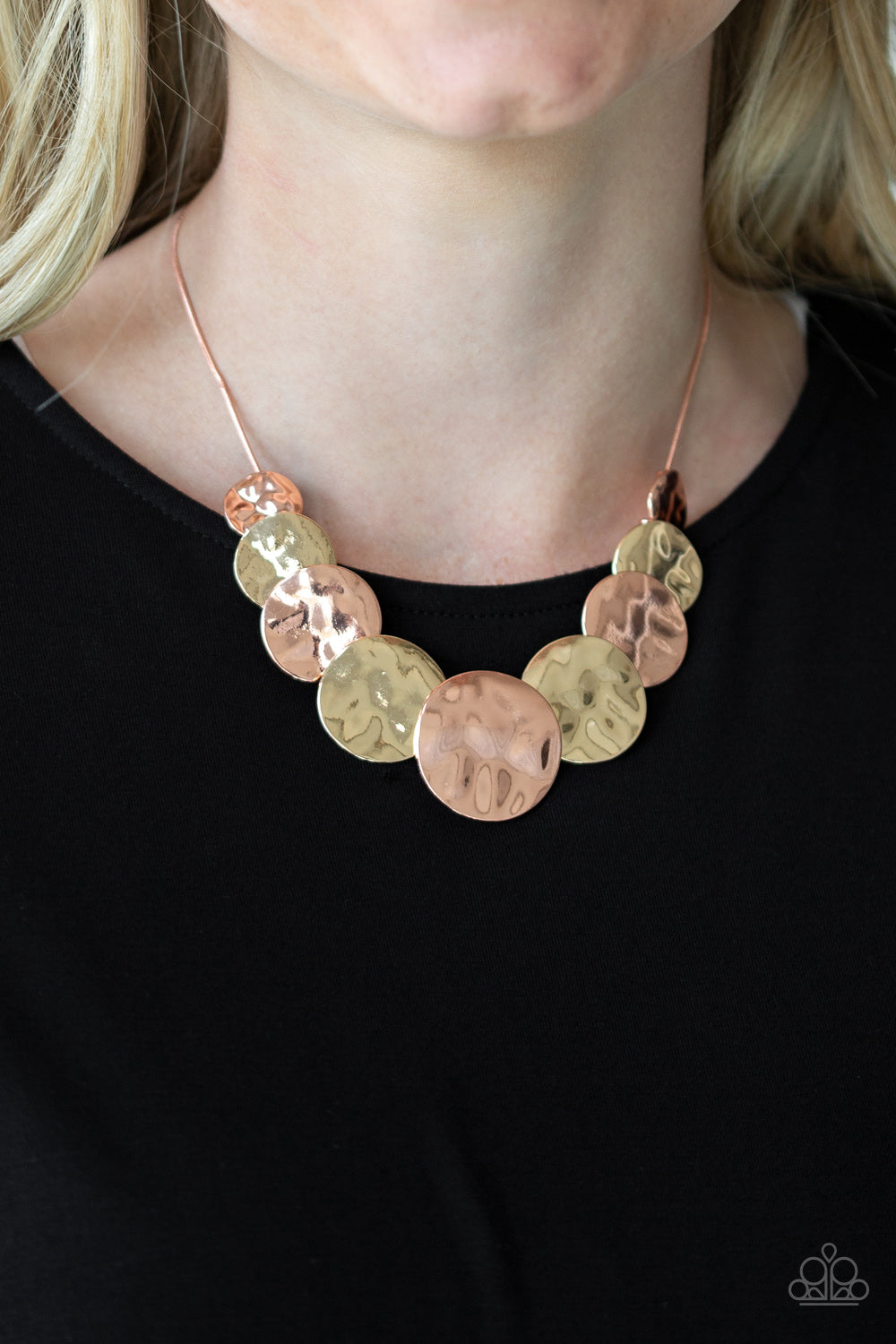 A Daring DISCovery - Copper Necklace