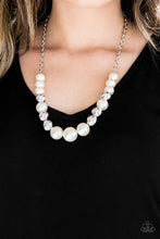 Load image into Gallery viewer, Take Note - White Necklace