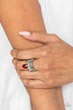 Load image into Gallery viewer, Crowned Victor - Red Ring