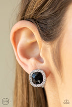 Load image into Gallery viewer, Bling Tastic! Black Earrings