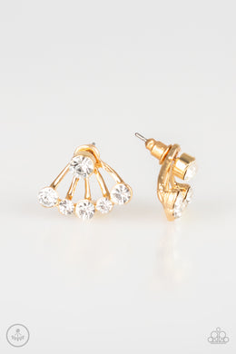Jeweled Jubilee - Gold Earrings