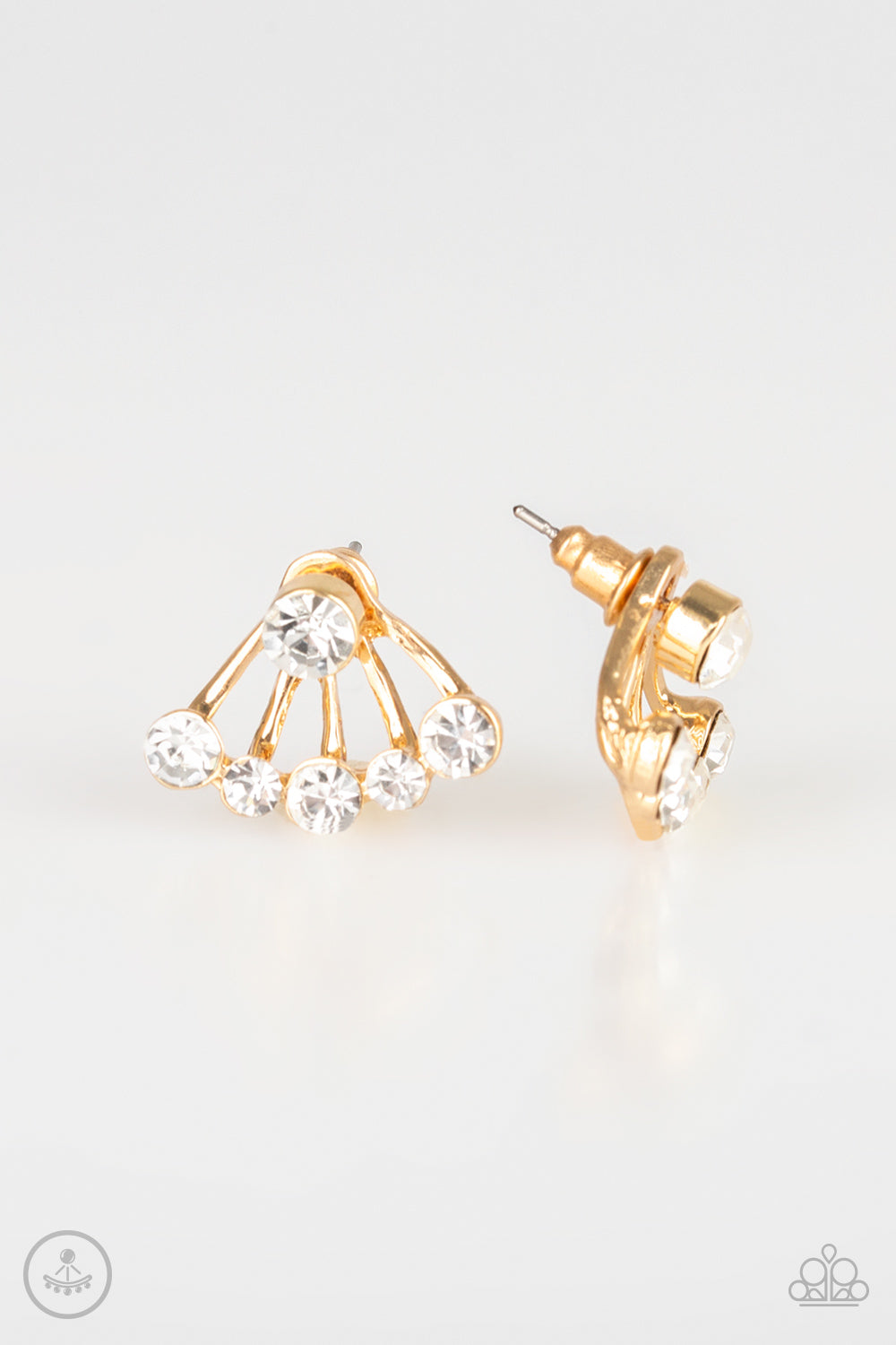 Jeweled Jubilee - Gold Earrings