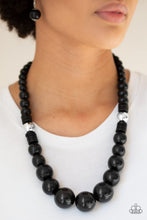 Load image into Gallery viewer, Panama Panorama - Black Necklace