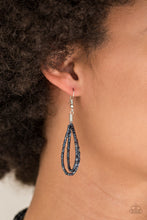 Load image into Gallery viewer, Knotted Knockout - Blue Necklace