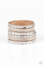 Load image into Gallery viewer, A Wait-and-SEQUIN Attitude - Brown Bracelet