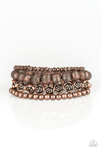 Load image into Gallery viewer, Rose Garden Gala - Copper Bracelet