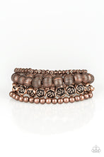 Load image into Gallery viewer, Rose Garden Gala - Copper Bracelet