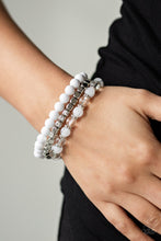 Load image into Gallery viewer, Globetrotter Glam - White Bracelet