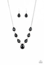 Load image into Gallery viewer, Socialite Social - Black Necklace