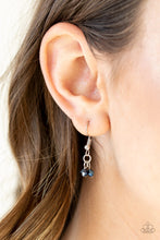 Load image into Gallery viewer, First Class Fringe - Blue Necklace
