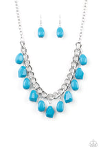 Load image into Gallery viewer, Take The COLOR Wheel! - Blue Necklace