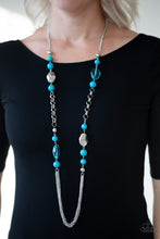 Load image into Gallery viewer, Marina Majesty - Blue Necklace