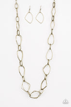 Load image into Gallery viewer, Attitude Adjustment - Brass Necklace