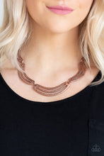 Load image into Gallery viewer, Palm Springs Pharaoh – Copper Necklace