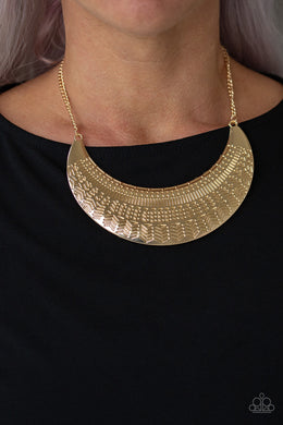 Large As Life - Gold Necklace