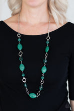 Load image into Gallery viewer, Shimmer Simmer - Green Necklace